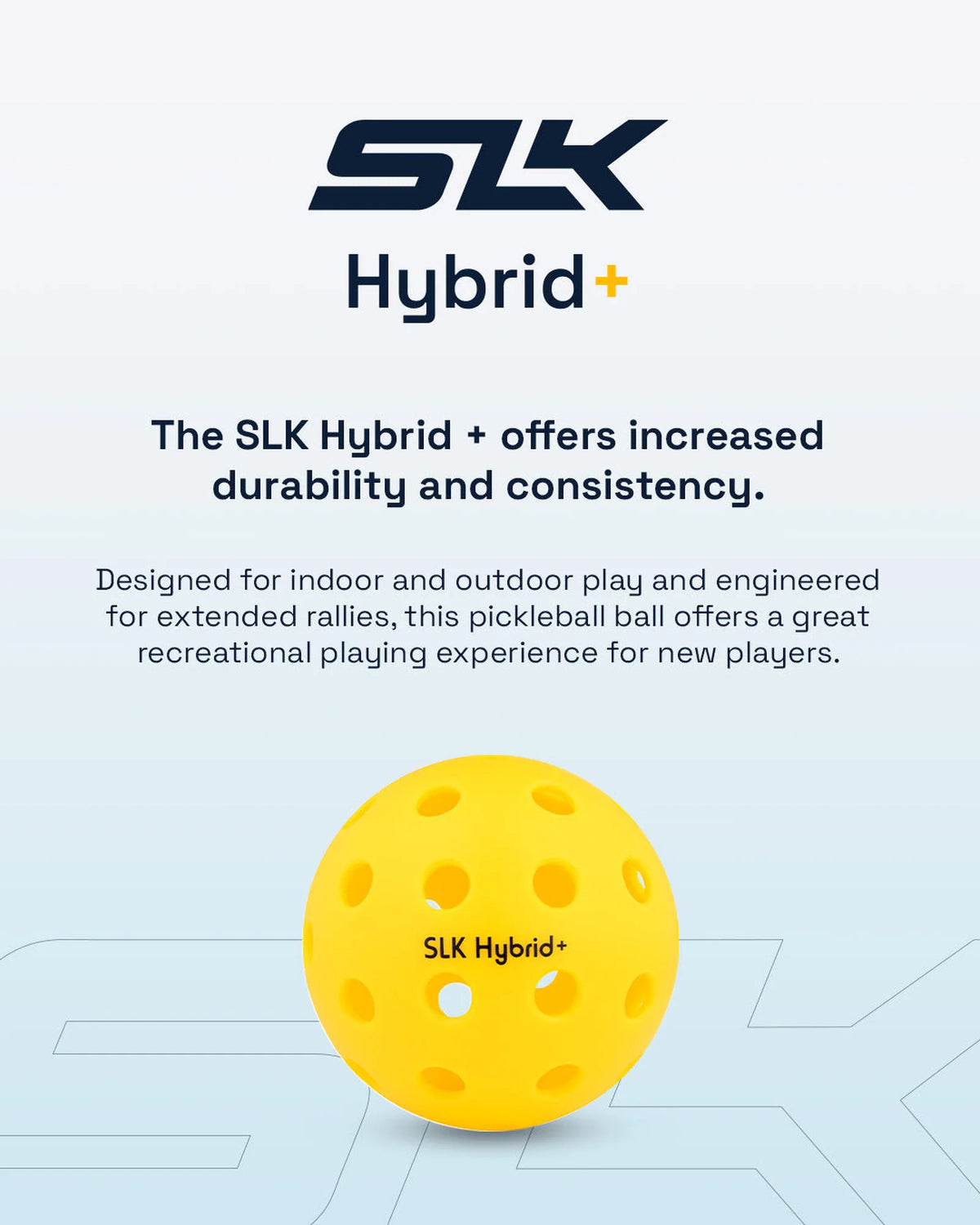 SLK Hybrid+ Pickleball 100 pack
