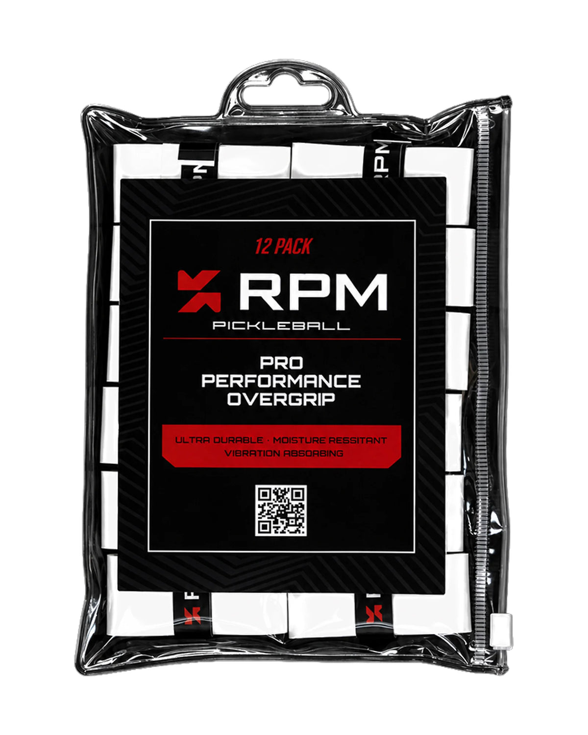RPM Pro Performance Tacky Overgrip — White / 12