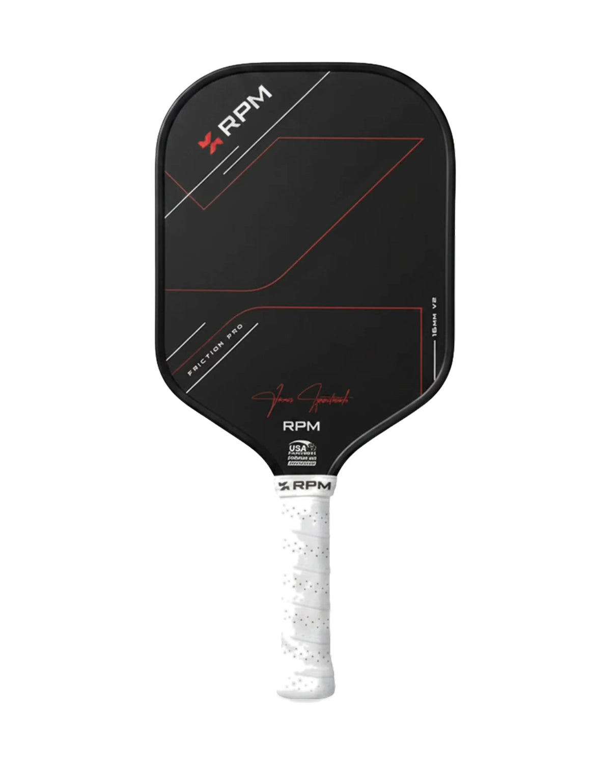 RPM Friction Pro V2 — Hybrid / 16mm / Red