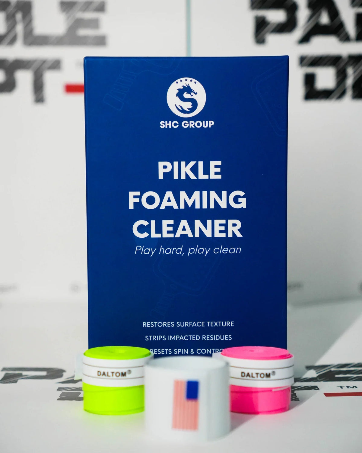 Pickleball paddle care: overgrips, edge tape and cleaner