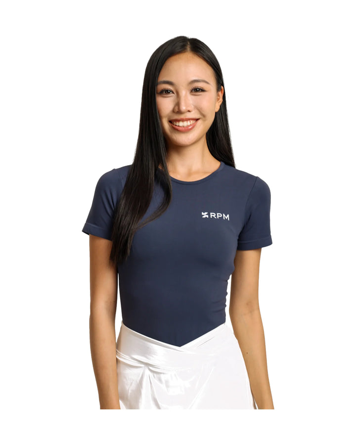 RPM Women's Steel Blue Performance T-Shirt
