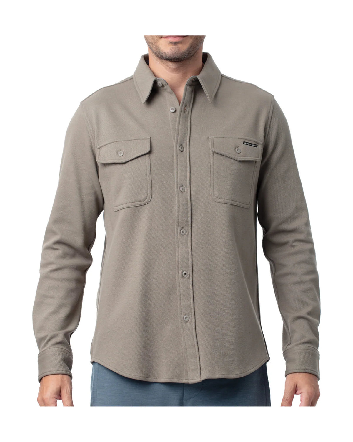 Selkirk Spring Owen Men's Banks Chambray Button-Down Shirt